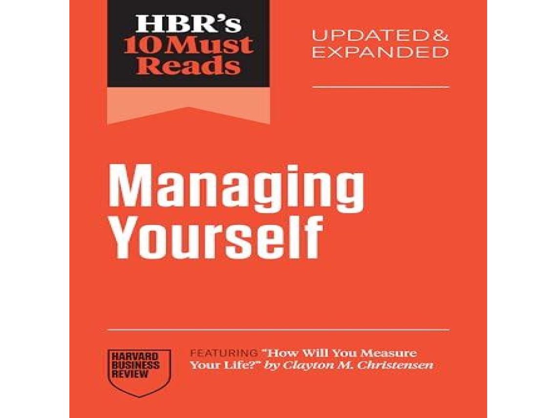 Livro HBRs 10 Must Reads on Managing Yourself Updated and Expanded de Harvard Business Review (Inglês)