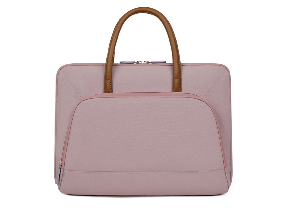Bolsa Para Laptop De 13 A 13.3 Polegadas, Bolsa De Mão Resistente A Impactos, Rosa Gertiz