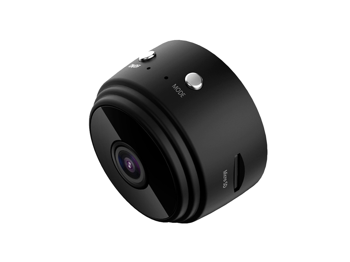 Câmera Wifi Sem Fio, Segurança Mini Para Exterior E Interior