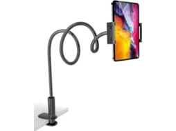 Suporte Ajustável 39,4 Com Rotação 360° Para Telefone E Tablet De Cama E Mesa