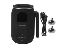 ESPUMADOR ELÉTRICO DE LEITE AQUAFORGE com aquecimento, quente e frio, para latte, cappuccino