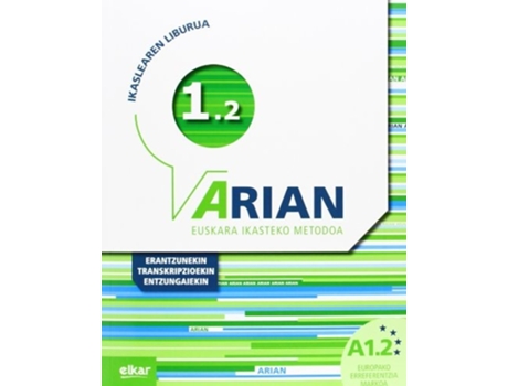 Livro Arian A1.2 Ikaslearen Liburua Da Editorial Elkar De Batzuen Artean (espanhol)