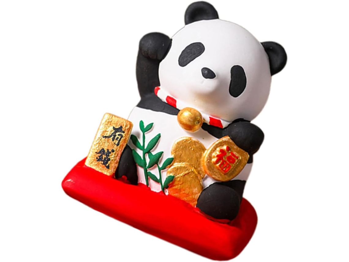 Difusor De Aromas Em Pedra, Em Formato De Panda, Não Elétrico, Para Carro E Escritório Design Decorativo Exclusivo