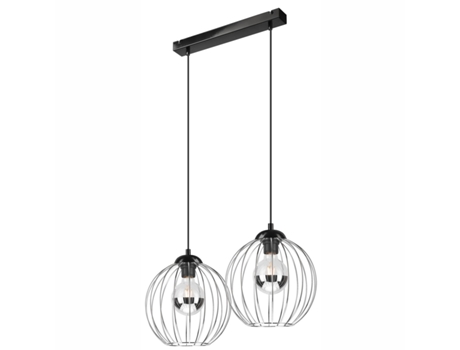 Candeeiro Suspenso Zoya Metal Ouro 86X24X24 Cm EPIKASA
