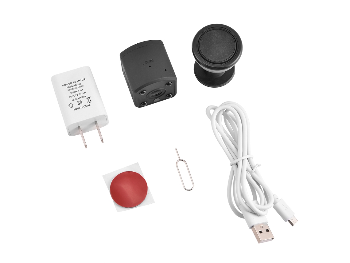 Webcam (câmera De Segurança Ip Sem Fio Wifi Hd Mini 720p)
