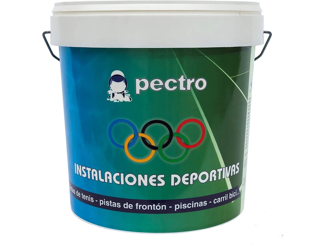 Tinta Acrílica Aquosa PECTRO (14 L - 20 Kg - Verde - Pisos e Quadras Poliesportivas)