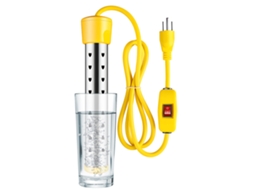 Aquecedor de Água Elétrico Sem Tanque 1500w Portátil Anti calor para Piscina Banheira Balde