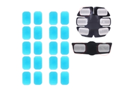 Almofadas De Gel Para Massagem Cervical Ems, Adesivos De Massagem Muscular Substituíveis, Adesivos De Gel, Estimulador Muscular, A Aquaforge