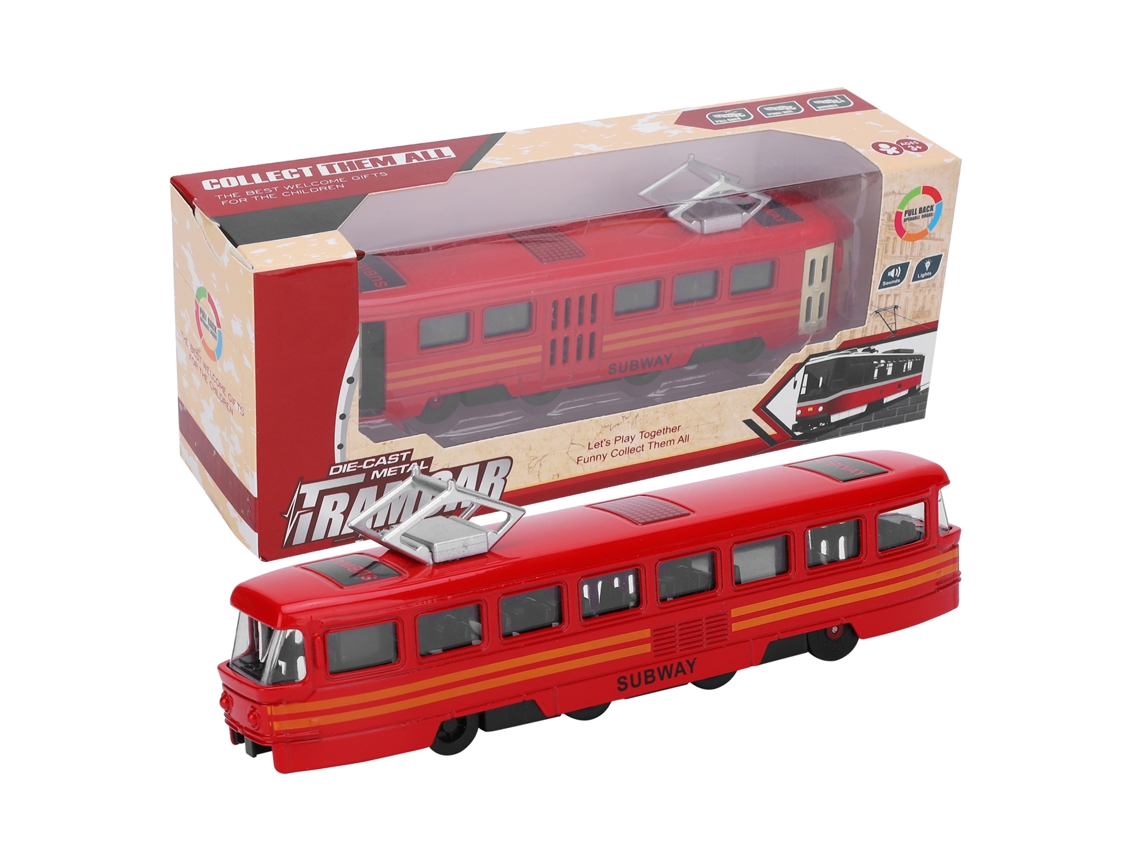 Mali brinquedo de Carro de Retorno para Crianças com Luz e Som Modelo de Liga 1:90 Tipo Moderno Vermelho