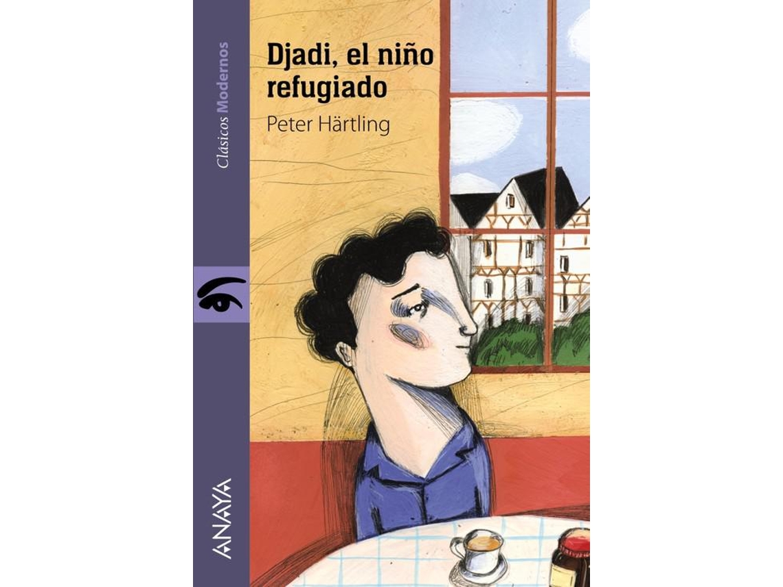 Livro Djadi, el niño refugiado de Peter Härtling (Espanhol)