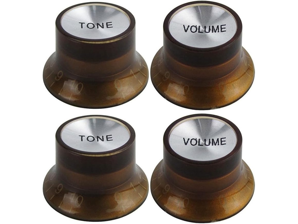 Conjunto De Botões De Volume E Tom Para Guitarras Elétricas Les Standard Lp