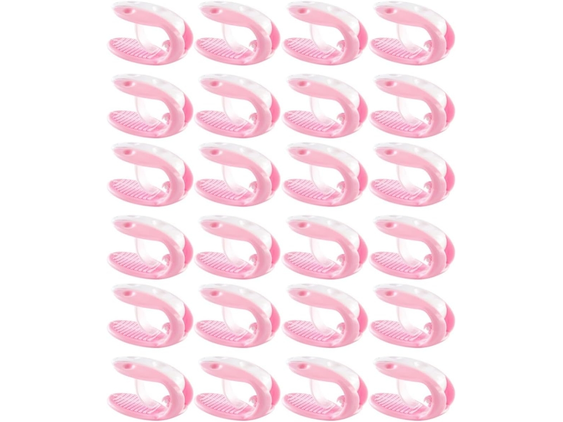 Ultechnovo Conjunto De 24 Prendedores Edredom Antiderrapantes, Clipes Para Lençóis E Colchas, Material Durável, Mantém