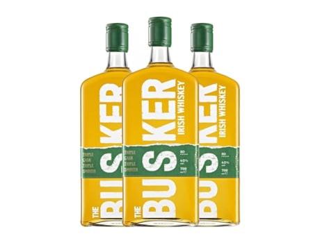 Whisky Blended BUSKER Reserva (0.7 L - 3 Unidades)