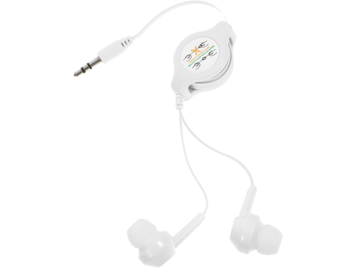 Fones De Ouvido Leves E Com Almofadas Design Para Fácil Uso. Branco