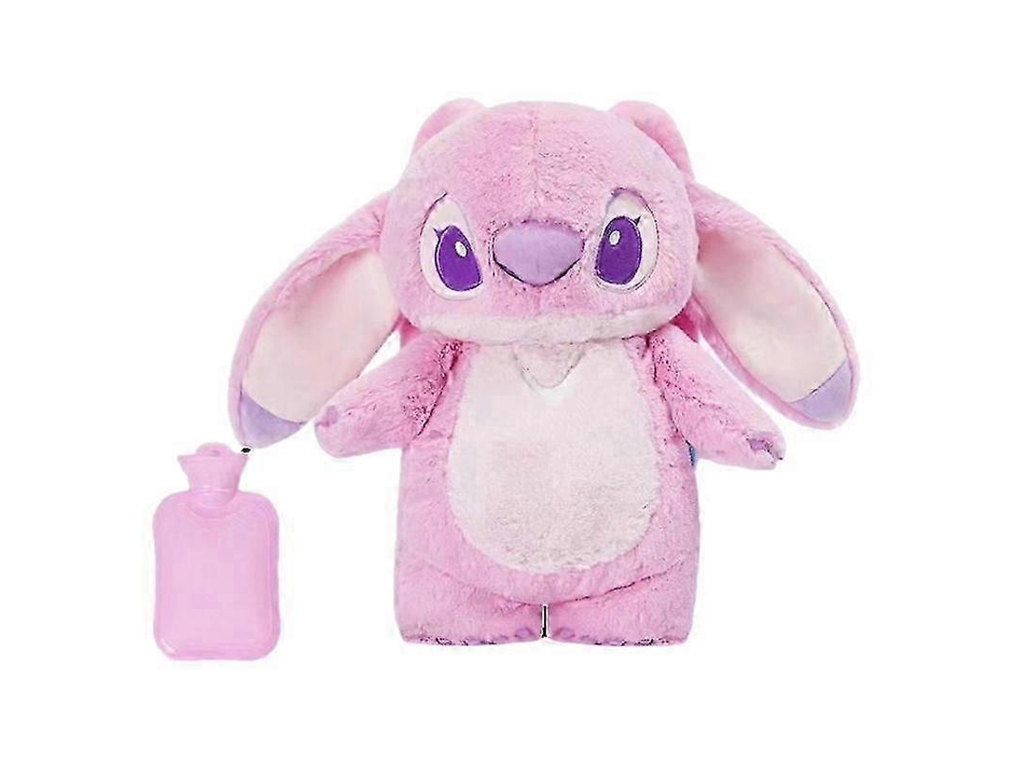 Bolsa De Água Quente De Pelúcia Fofa Para O Inverno, Bolsa De Água Quente Portátil Cheia De Água, Aquecedor De Mãos De Pelúcia Hk AQUAFORGE (rosa)
