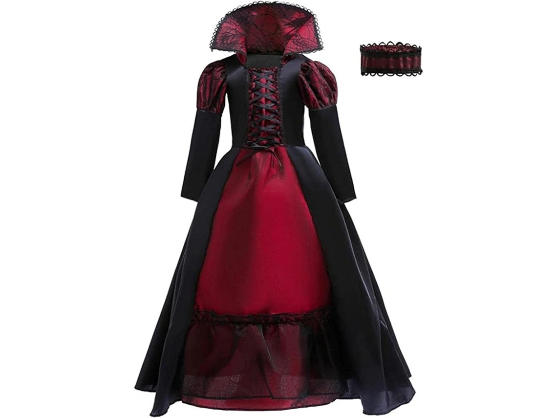 Fantasia De Vampiro Infantil Fantasia De Halloween Para Crianças, Roupa Assustadora Para Carnaval, Vayotoy