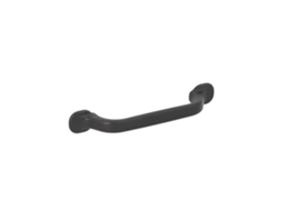 Conjunto de 25 Puxadores HARDWAREXCHANGE em Zamac com 96mm de distância entre eixos, verniz preto mate