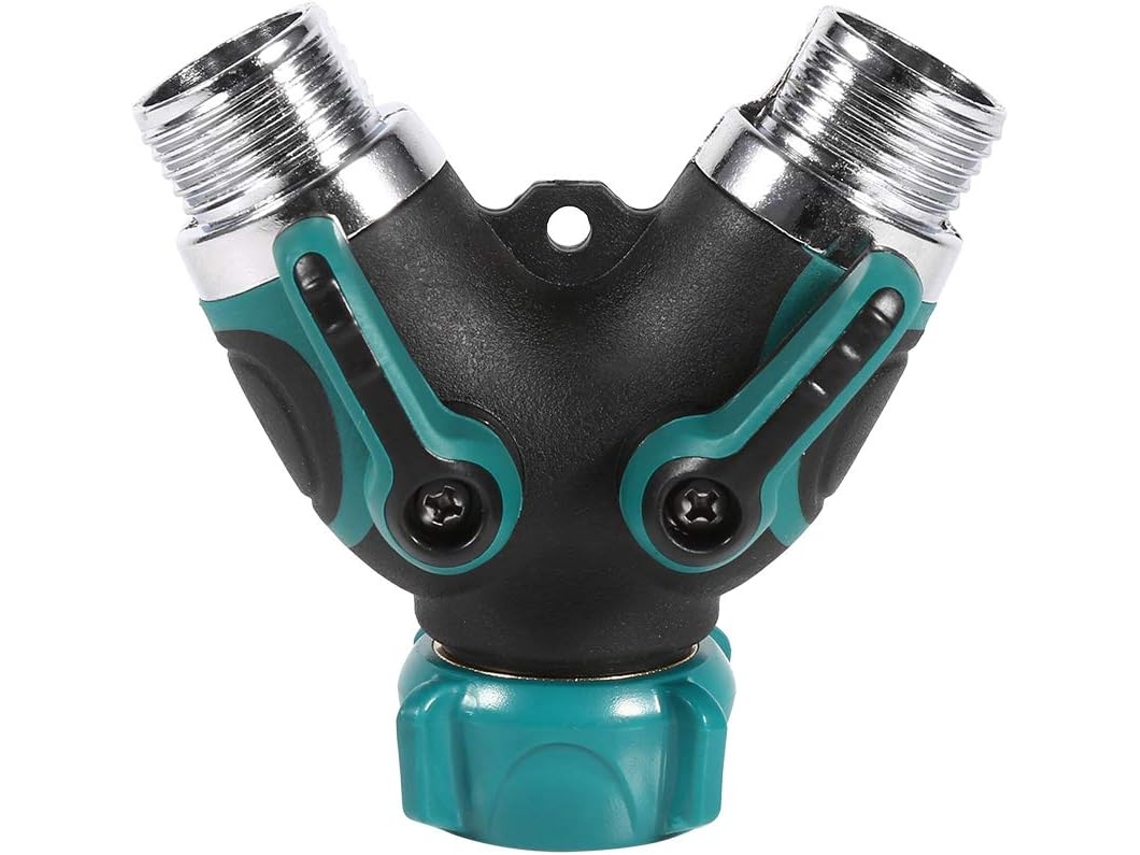 Divisor De Mangueira Jardim Npt 3/4", Conector Água Bidirecional