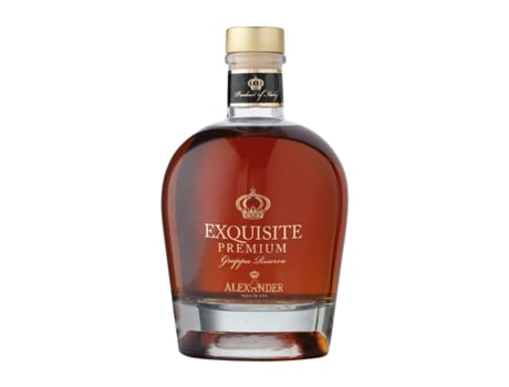 Aguardente Grappa BOTTEGA Alexander Exquiste Premium Reserva (0.7 L - 1 Unidade)