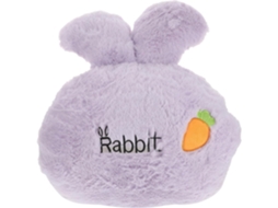 Almofada De Pelúcia Em Formato Coelho Roxo, Perfeita Para Aquecer As