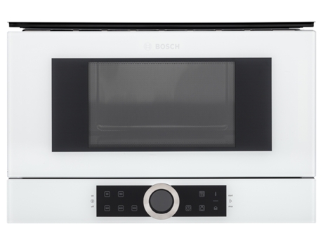 Micro-ondas Encastre BOSCH BFL634GW1 (21 L - Sem Grill - Branco) — 21 L | Sem Grill | Interior Aço Inoxidável