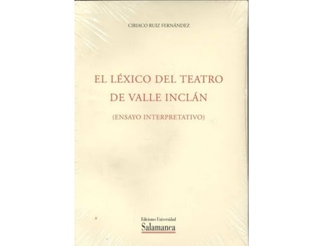 Livro El Lexico Del Teatro De Valle Inclan (Ensayo Interpretativo de Sin Autor (Espanhol)