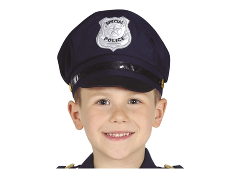 Chapéus GUIRCA Polícia Infantil Com Distintivo De Prata