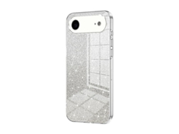 Capa Para Iphone Air - Glitter Degradê - Acabamento Eletroplaqueado