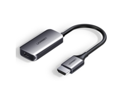 Adaptador Ugreen Hdmi Para Mini Displayport Cinza Slowmoose