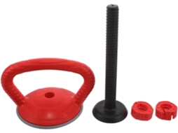Cabo Vermelho Para Kettlebells, Base Barra E Adaptador Halteres,