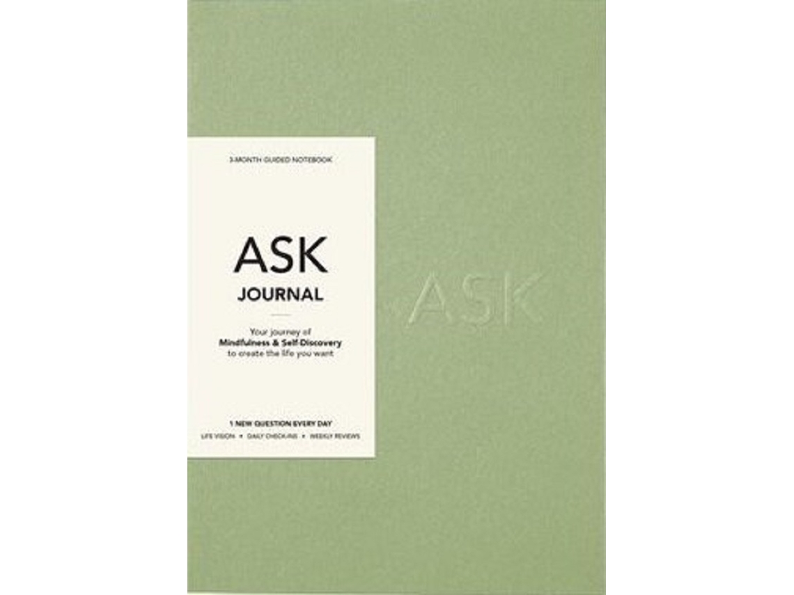 Livro THE ASK JOURNAL | ENGLISH - COLOR MATCHA de Edição de Autor (Inglês)