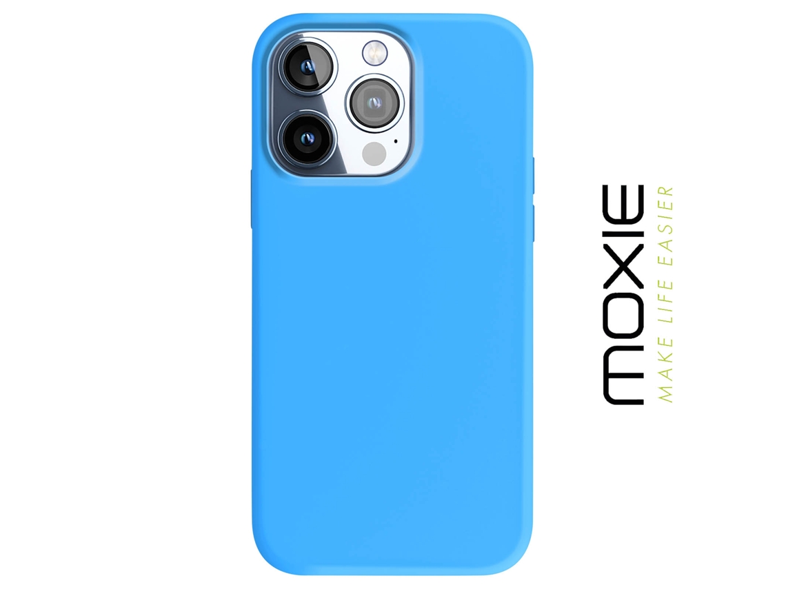 Capa para iPhone 15 Pro MOXIE Rígida Azul