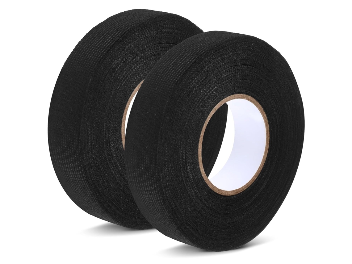 Pacote Com 5 Rolos De Fita Isolante Flanela Para Chicotes Elétricos, Resistente A Altas Temperaturas, Ideal Para