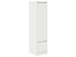 Vidaxl Aparador Alto 29,5x34x119,5cm Derivados De Madeira Branco