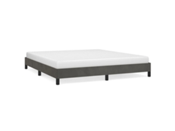 Bed Frame, Bed Frames Vidaxl Cinzeto Veludo (180 X 200 Cm)