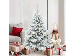 Vidaxl Árvore De Natal Artificial Com 150 Leds Branco 150 Cm Pe E Pvc