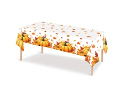 Toalha de Mesa Descartável para Ação de Graças Retangular Plástica e Impermeável para Decoração NEVEANCE