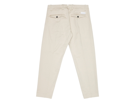 Calças De Homem Nine In The Morning Kent Carrot Algodão Bege (46)