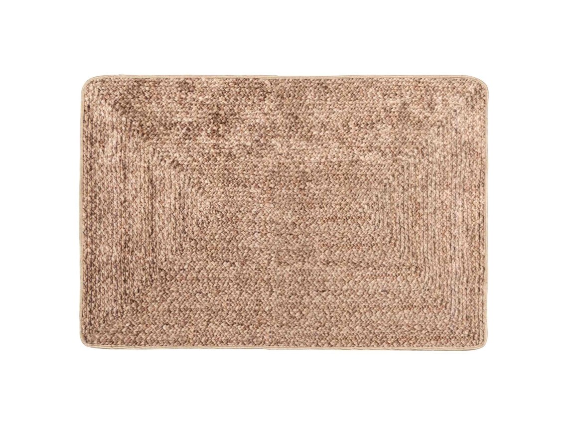 Conjunto 1 Tapete Runner Vidaxl Amarelo Poliéster (120 X 170 Cm)