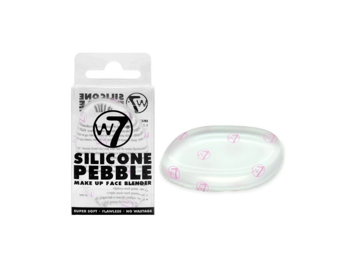 W7 Silicone Pebble Make Up Face Blender 1Pc