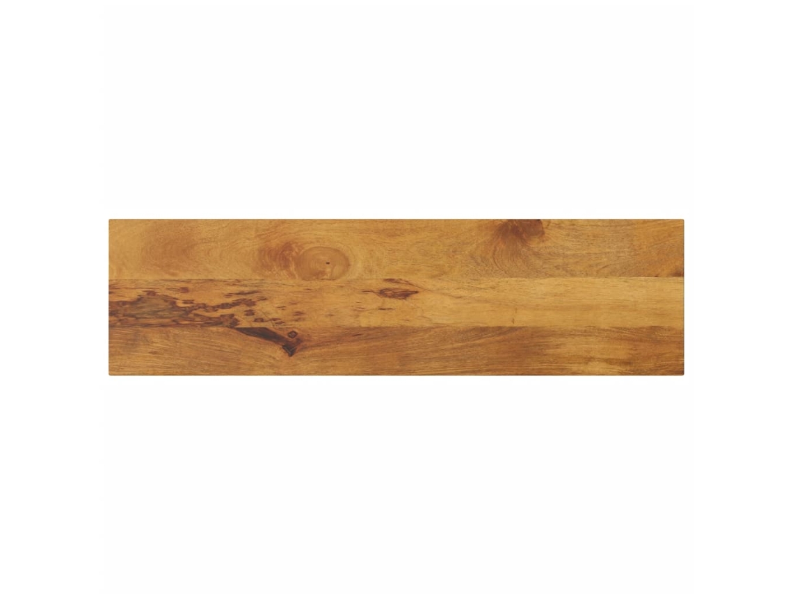 Vidaxl Tampo De Mesa Retangular 100x40x2,5 Cm Mangueira Maciça