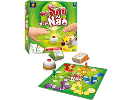 Jogo de Tabuleiro CONCENTRA Nem Sim Nem Não (Idade Mínima: 7)