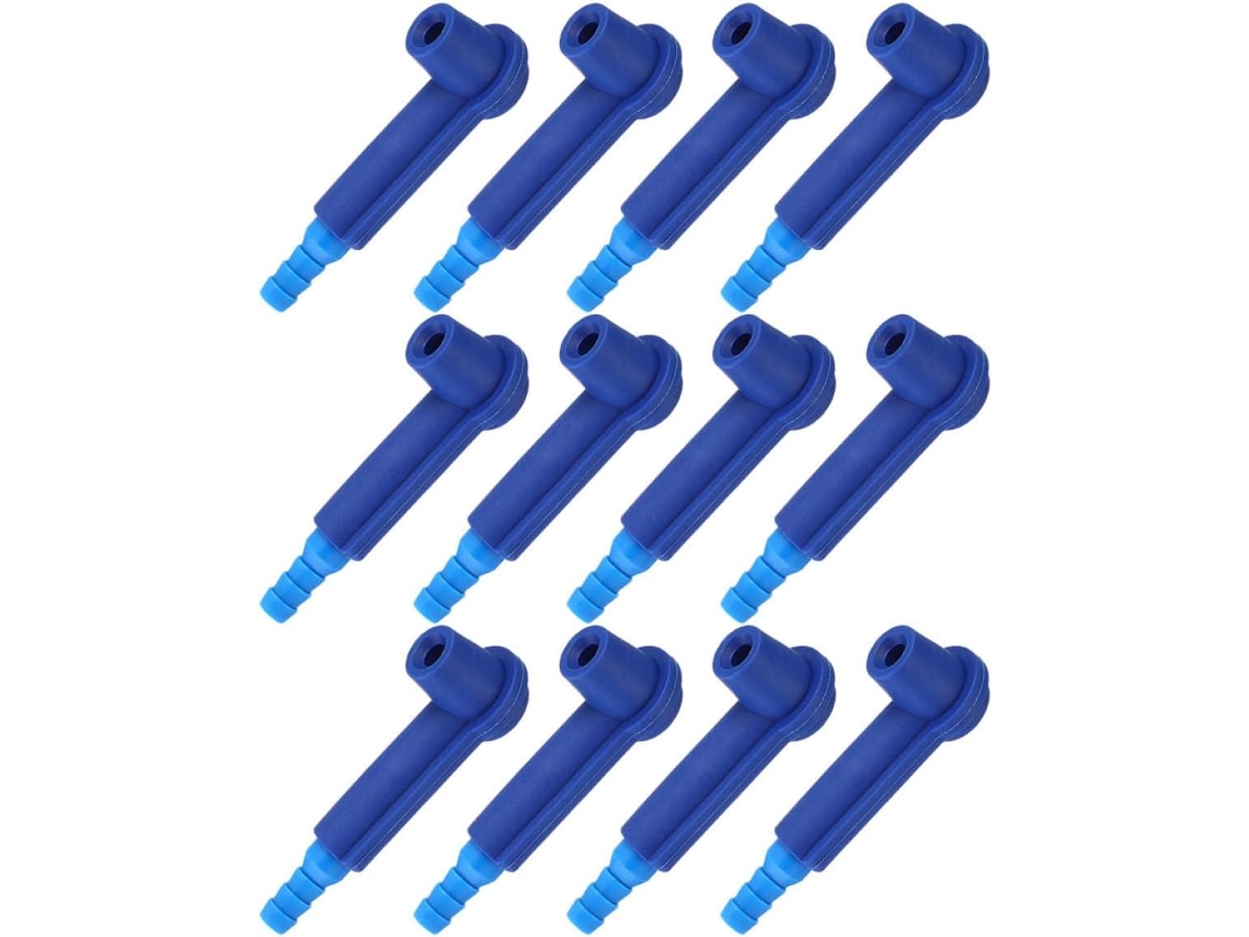Kit De 12 Conectores Abs Para Sangrador De Fluido De Freio Pneumático