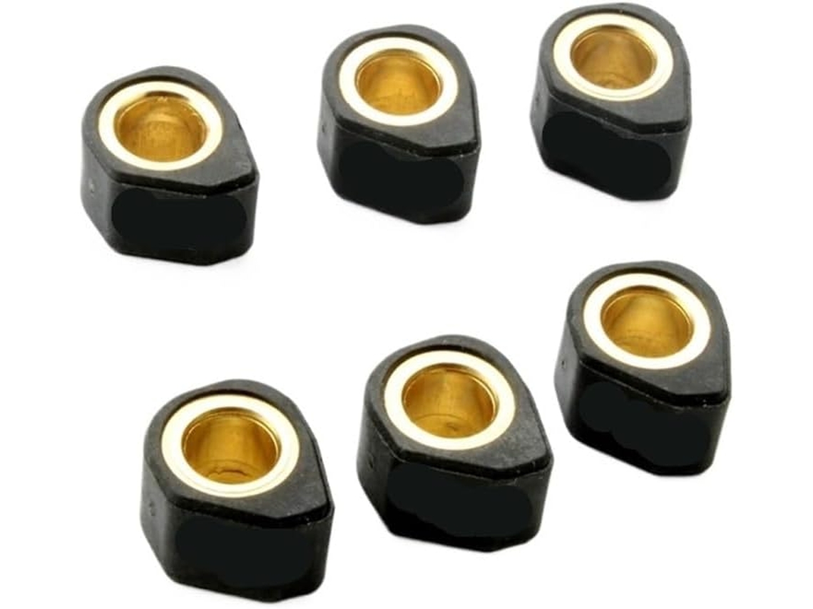 Conjunto De 6 Roletes 18 X 14 Mm, 9 G E 13 Para Motores 4 Tempos 125,