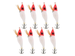 Squid Bait Package Cloth Style (luminous Attraction, Red Head Design)