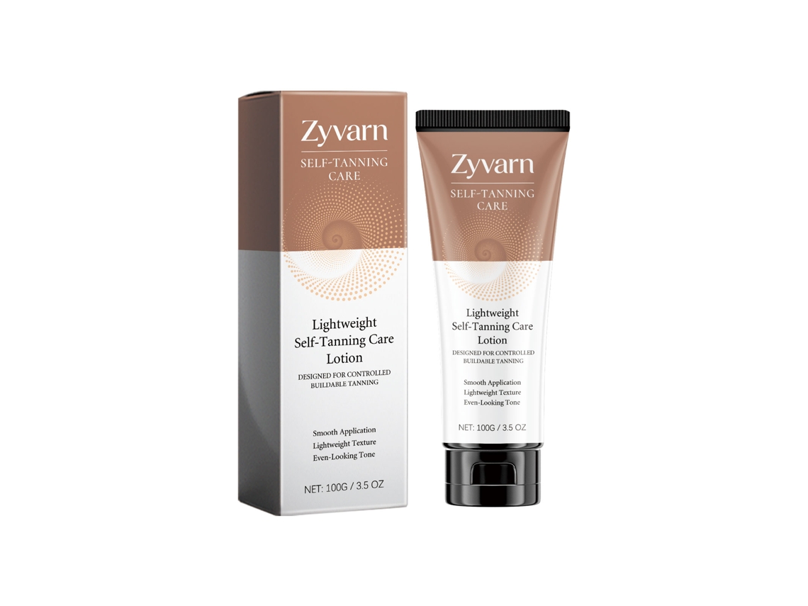 Loção Bronzeadora Zyvarn com Bronzeamento Natural LAXISCREED