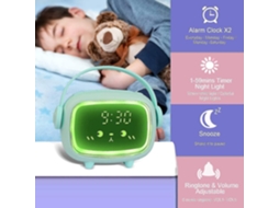 Lurelia Despertador Digital Dww Para Crianças, Simulador De Nascer Do Sol, Relógio Digital Dxghc