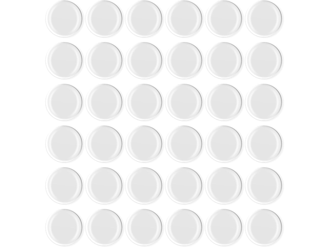 36 Protetores Autoadesivos De Silicone Transparente, Almofadas Antiderrapantes Para Móveis, Protetores Para Armários E