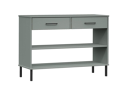 Console Cabinet, Console Cabinets Vidaxl Cinzeto Madeira De Pinho (n/a)