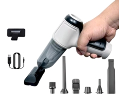Aspirador De Pó Ultrassilencioso E Portátil, Multifuncional, Com Poder De Sucção 12000pa Para Uso Doméstico E Automotivo
